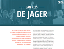 Tablet Screenshot of jankeesdejager.nl